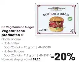 HANOS De Vegetarische Slager Vegetarische producten aanbieding