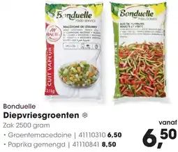HANOS Bonduelle Diepvriesgroenten aanbieding