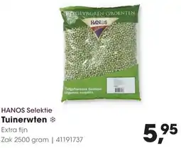 HANOS HANOS Selektie Tuinerwten aanbieding