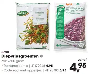 HANOS Ardo Diepvriesgroenten aanbieding