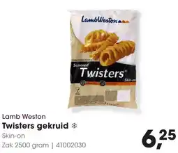 HANOS Lamb Weston Twisters gekruid aanbieding