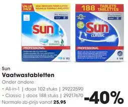 HANOS Sun Vaatwastabletten aanbieding