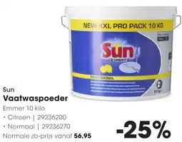 HANOS Sun Vaatwaspoeder aanbieding