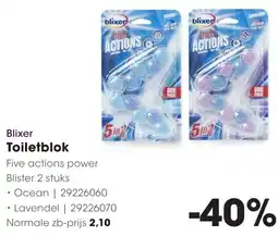 HANOS Blixer Toiletblok aanbieding