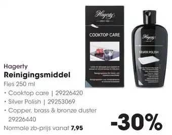 HANOS Hagerty Reinigingsmiddel aanbieding