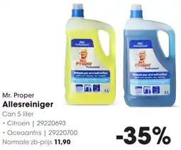 HANOS Mr. Proper Allesreiniger aanbieding