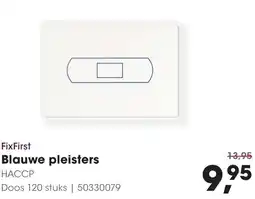 HANOS FixFirst Blauwe pleisters aanbieding