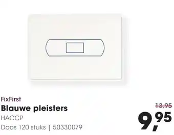 HANOS FixFirst Blauwe pleisters aanbieding