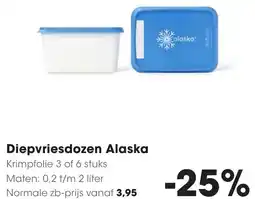 HANOS Diepvriesdozen Alaska aanbieding