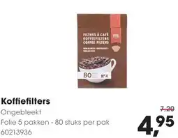 HANOS Koffiefilters aanbieding