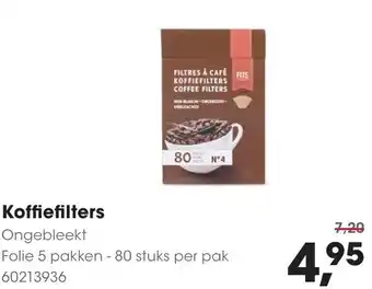 HANOS Koffiefilters aanbieding