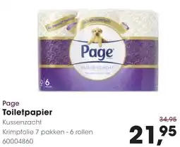 HANOS Page Toiletpapier aanbieding