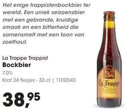 HANOS La Trappe Trappist Bockbier aanbieding