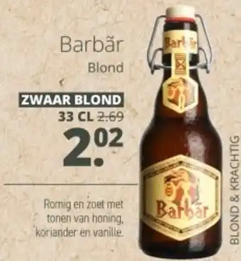 Mitra Barbar Blond aanbieding