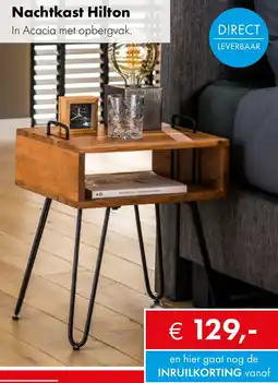 Woonsquare Nachtkast Hilton aanbieding