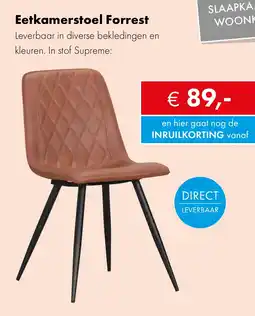 Woonsquare Eetkamerstoel Forrest aanbieding
