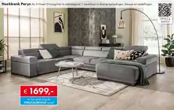 Woonsquare Hoekbank Parys aanbieding