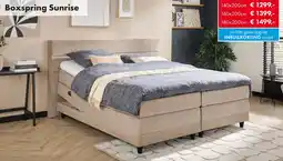 Woonsquare Boxspring Sunrise aanbieding