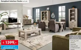 Woonsquare Compleet interieur Costa aanbieding