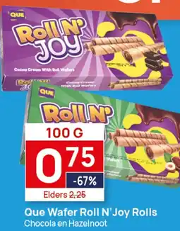 Butlon Que Wafer Roll N'Joy Rolls aanbieding