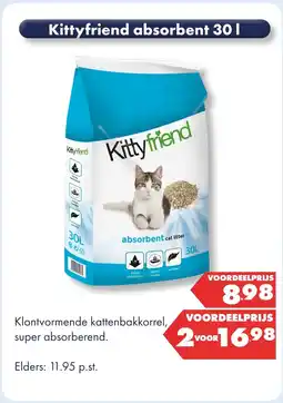 Huisdier Voordeelshop Kittyfriend absorbent 30 I aanbieding