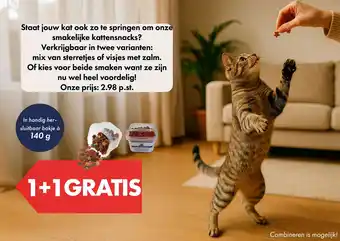 Huisdier Voordeelshop Smakelijke kattensnacks aanbieding