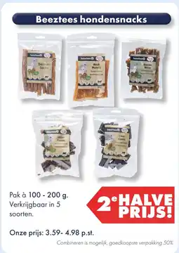 Huisdier Voordeelshop Beeztees hondensnacks aanbieding