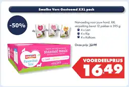 Huisdier Voordeelshop Smolke Vers Gestoomd XXL pack aanbieding