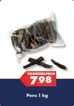 Huisdier Voordeelshop Pens 1 kg aanbieding