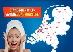 Sani-Dump 57 showrooms aanbieding