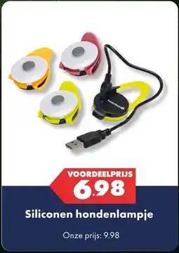 Huisdier Voordeelshop Siliconen hondenlampje aanbieding