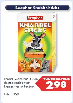 Huisdier Voordeelshop Beaphar Knabbelsticks aanbieding