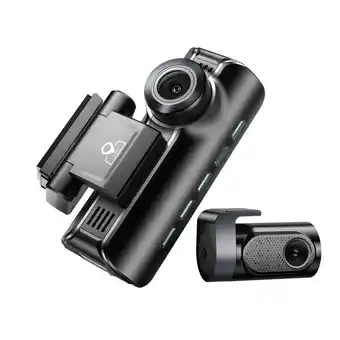 ANWB Azdome M550 Pro 2CH 4K Wifi GPS 64gb dashcam Zwart aanbieding