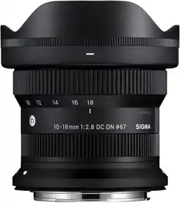 Coolblue Sigma 10-18mm f/2.8 DC DN Contemporary Fujifilm X aanbieding
