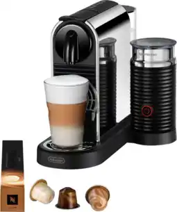 Coolblue De'Longhi Nespresso CitiZ Platinum & Milk EN330.M aanbieding