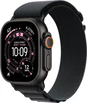 Coolblue Apple Watch Ultra 3 Cellular 49mm Zwart Alpine Band L aanbieding
