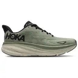 Foot Locker Hoka Clifton 9 Sneakers Heren - Groen - Maat 44 - Mesh/Synthetisch aanbieding