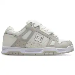 Foot Locker DC Shoes Stag Sneakers Heren - Beige - Maat 41 - Leer aanbieding