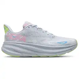 Foot Locker Hoka Clifton 9 Sneakers Dames - Grijs - Maat 38 2/3 - Mesh/Synthetisch aanbieding