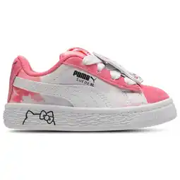 Foot Locker Puma Suede Babyschoenen - Wit - Maat 22 - Suède aanbieding