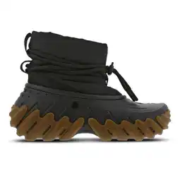 Foot Locker Crocs Echo Sneakers Dames - Zwart - Maat 38-39 - Leer aanbieding