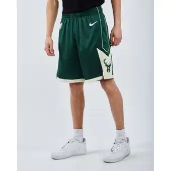 Foot Locker Nike Milwaukee Bucks Korte Broeken Heren - Bruin - Maat S aanbieding