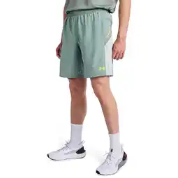 Foot Locker Under Armour Tech Korte Broeken Heren - Groen - Maat S - Poly Woven aanbieding