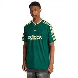 Foot Locker Adidas Football T-shirts Heren - Groen - Maat XL - Poly Jersey aanbieding