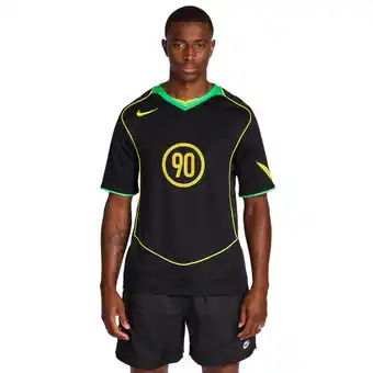 Foot Locker Nike T90 T-shirts Heren - Zwart - Maat M - Poly Jersey aanbieding