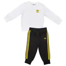 Foot Locker Adidas Smiley Trainingspakken Baby - Wit - Maat 63 - 68 CM aanbieding