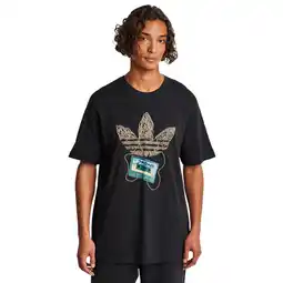 Foot Locker Adidas Graphics T-shirts Heren - Zwart - Maat S aanbieding