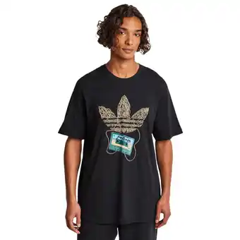 Foot Locker Adidas Graphics T-shirts Heren - Zwart - Maat S aanbieding