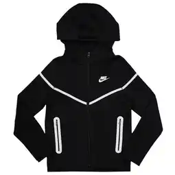 Foot Locker Nike Tech Fleece Hoodies Kinder - Zwart - Maat 147 - 158 CM aanbieding