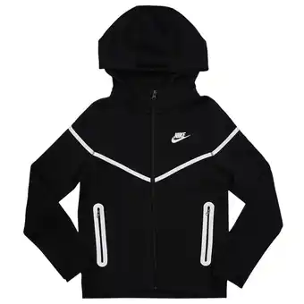 Foot Locker Nike Tech Fleece Hoodies Kinder - Zwart - Maat 147 - 158 CM aanbieding